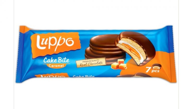 Buy Luppocake Dark Chocolate Cake 25g ×12 Online - Shop Food Cupboard  on Carrefour Saudi Arabia